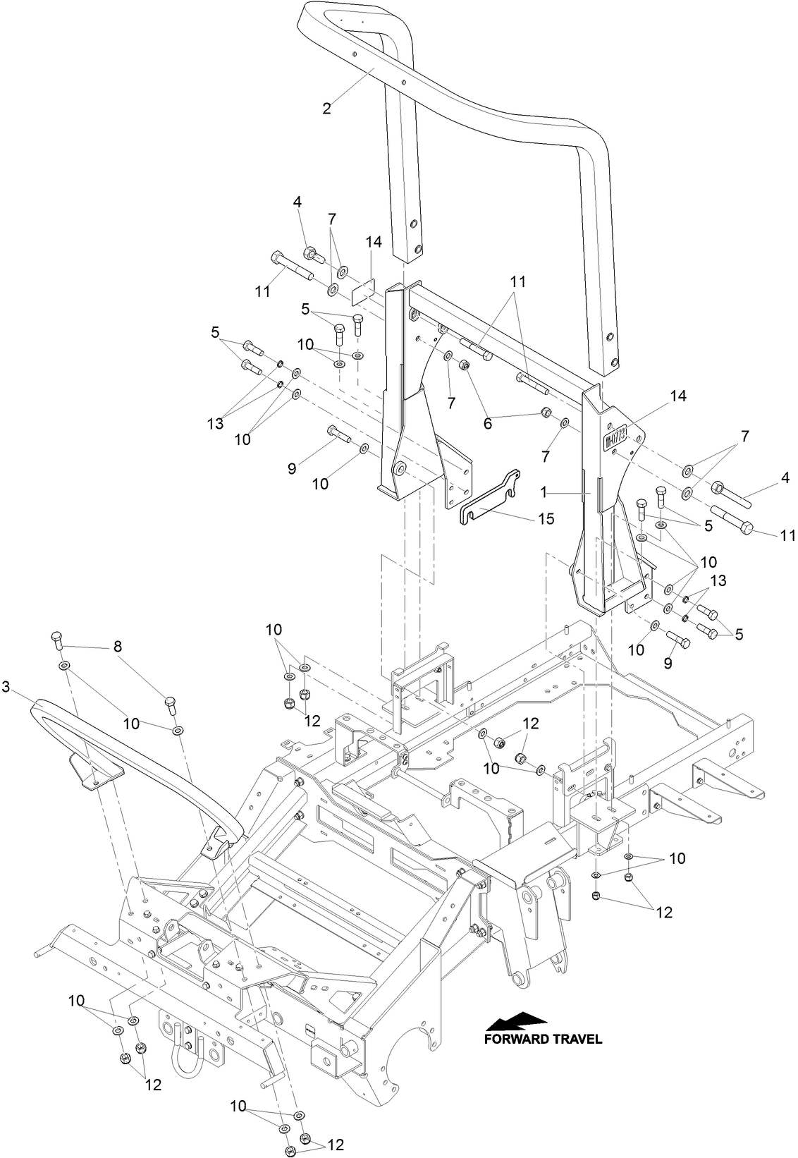 2 Post Roll Over Protective Structure