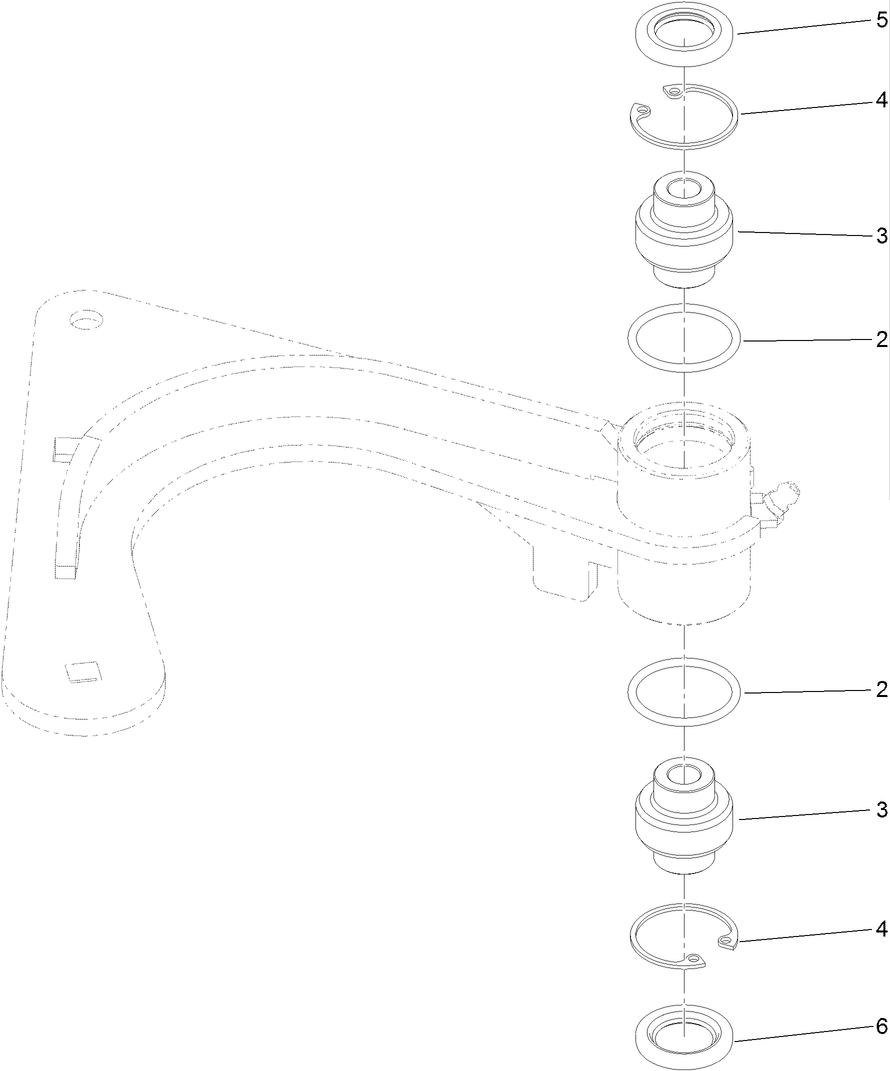 Idler Arm Assembly No. 126-9116