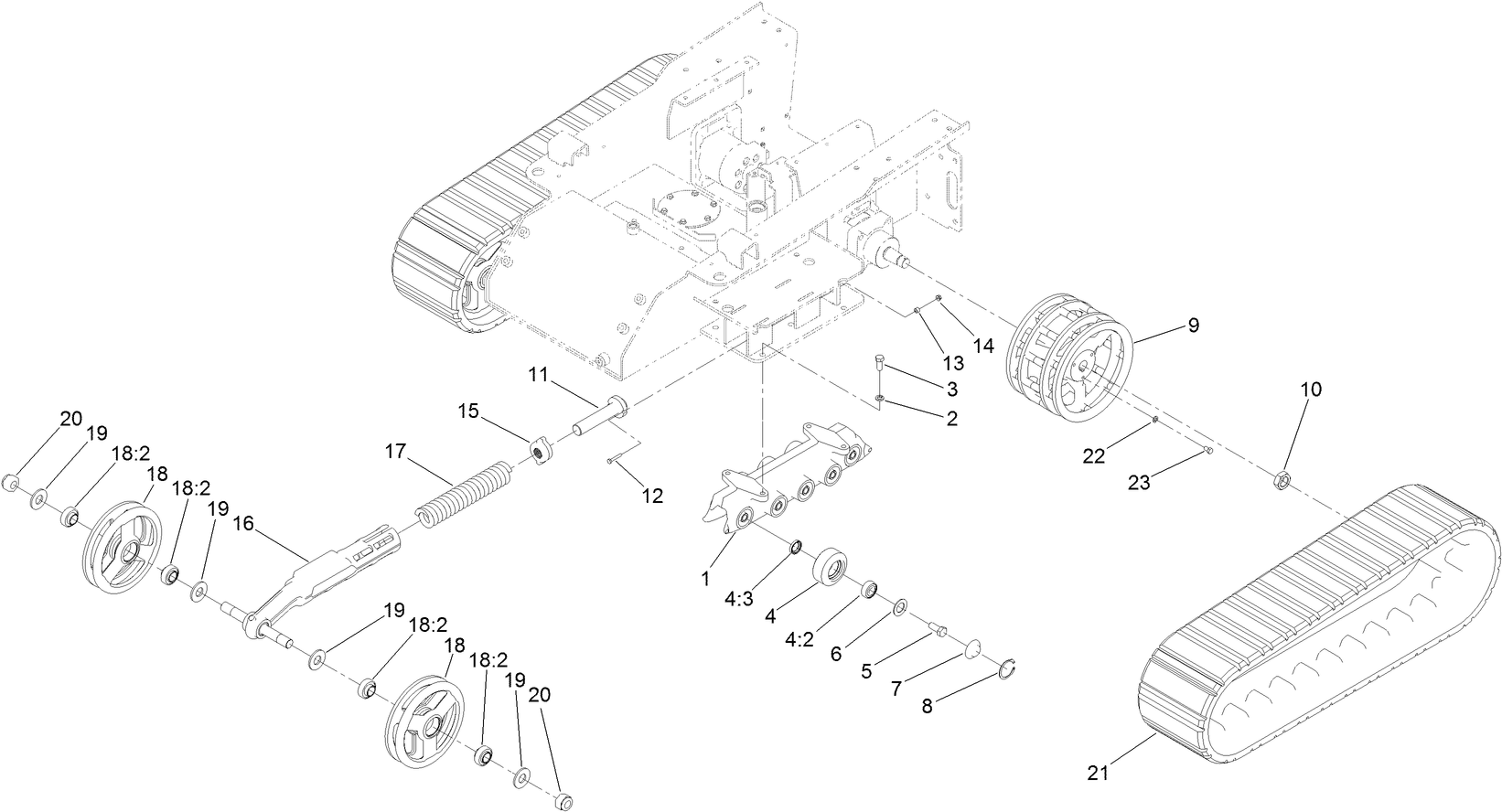 Track and Traction Assembly