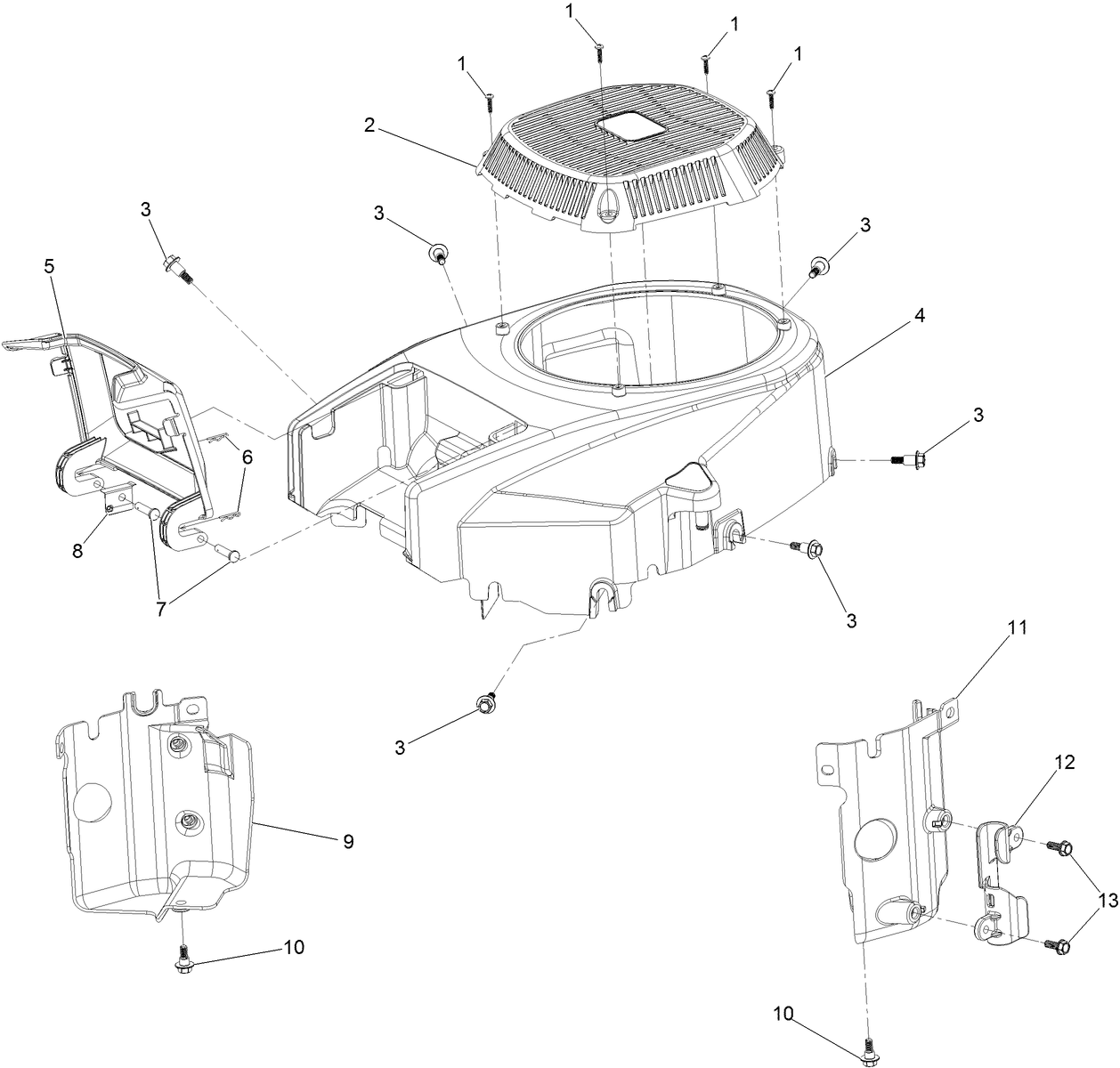 Blower Housing Assembly