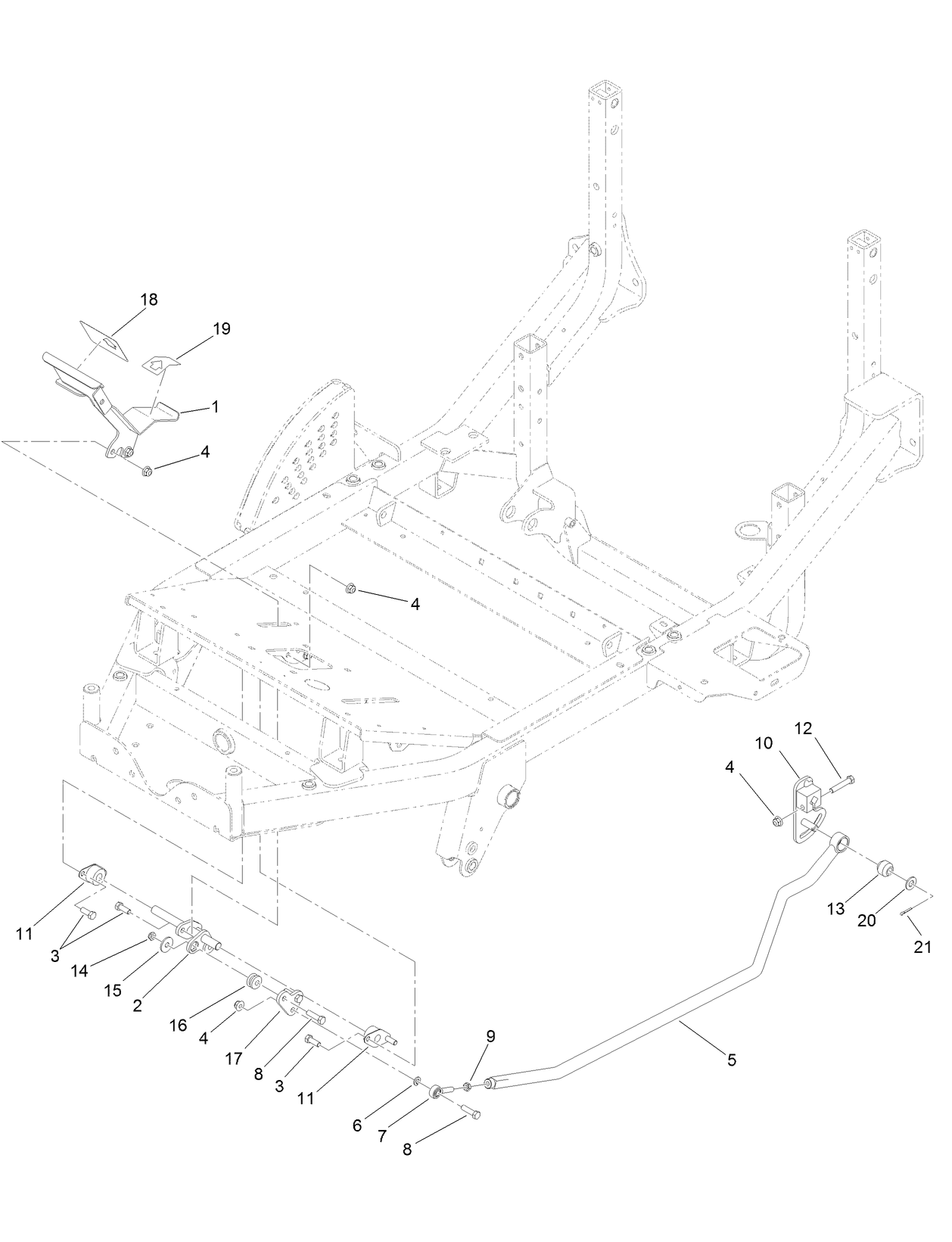 Traction Pedal Assembly