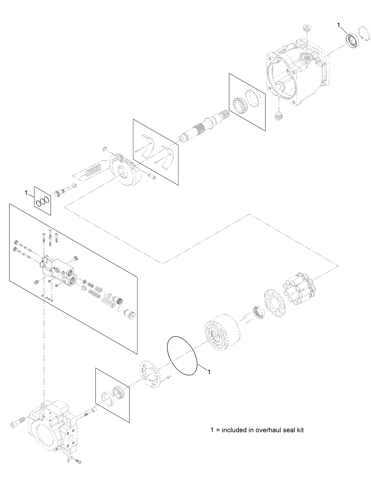 Hydraulic Gear Pump Assembly No. 127-1812