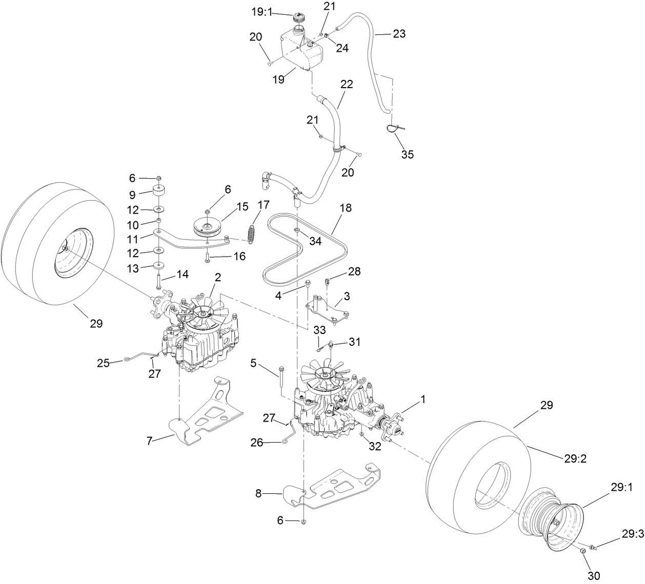 Ground Drive Assembly