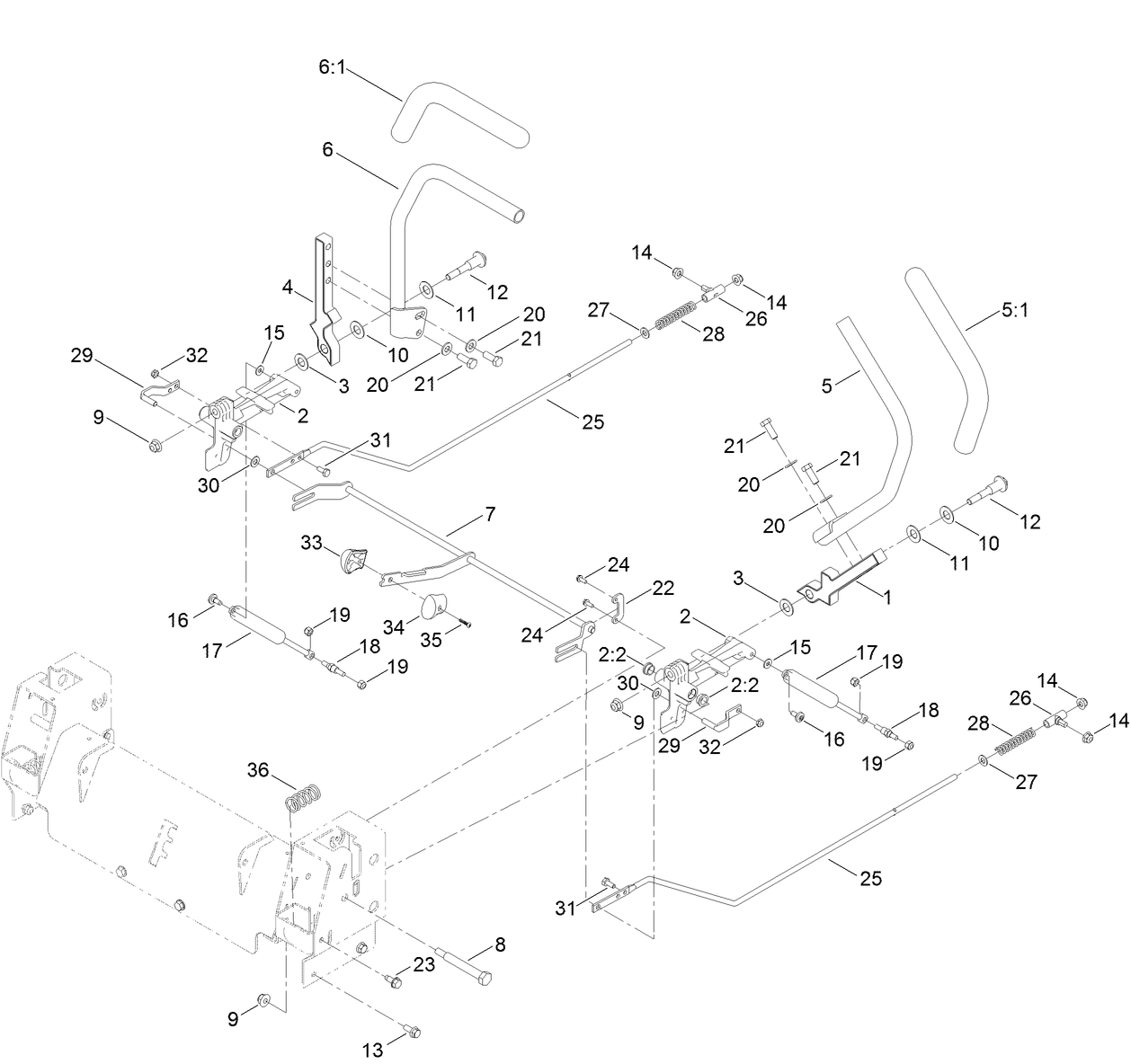 thumbnail image 2 of H&H Bros 50" Deck Spindle Belt For Toro TimeCutter MX5000/5050/5060/5025 - 141" X 1/2" 2 of 5