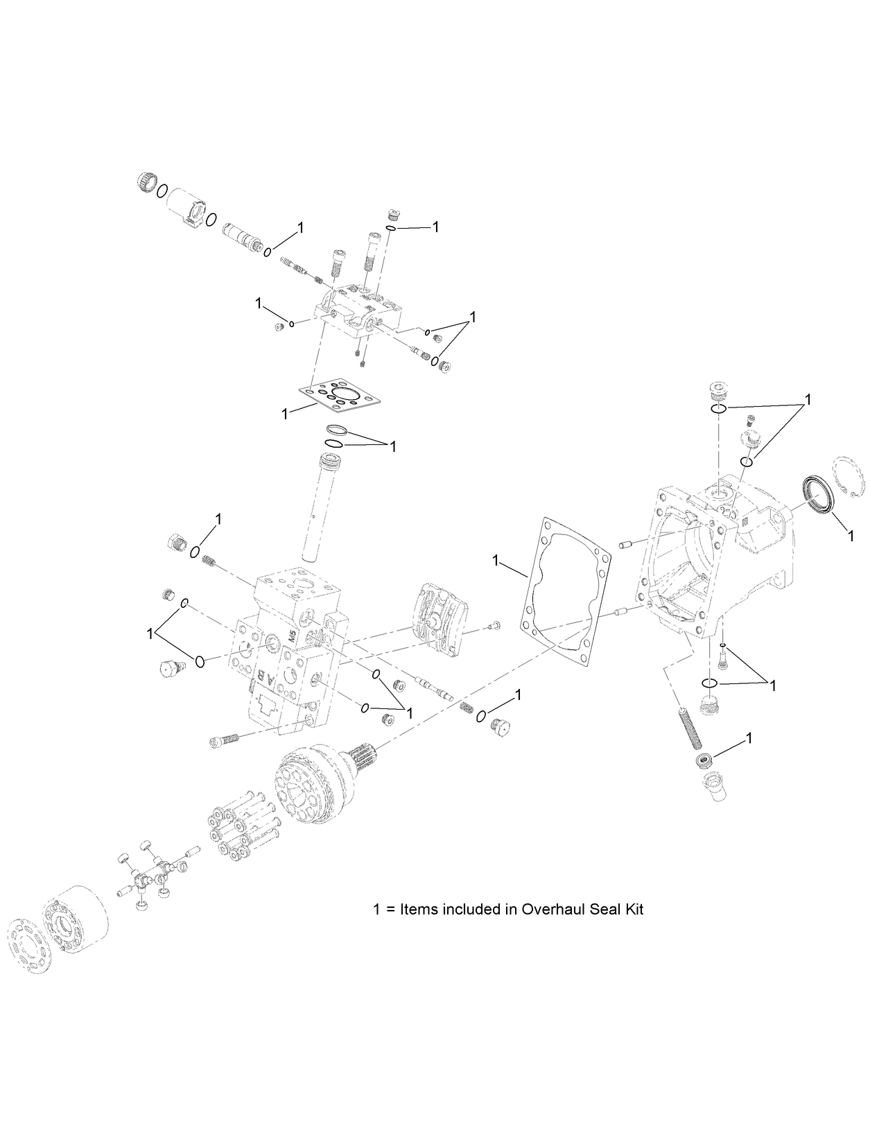 Hydraulic Motor Assembly No. AU125010