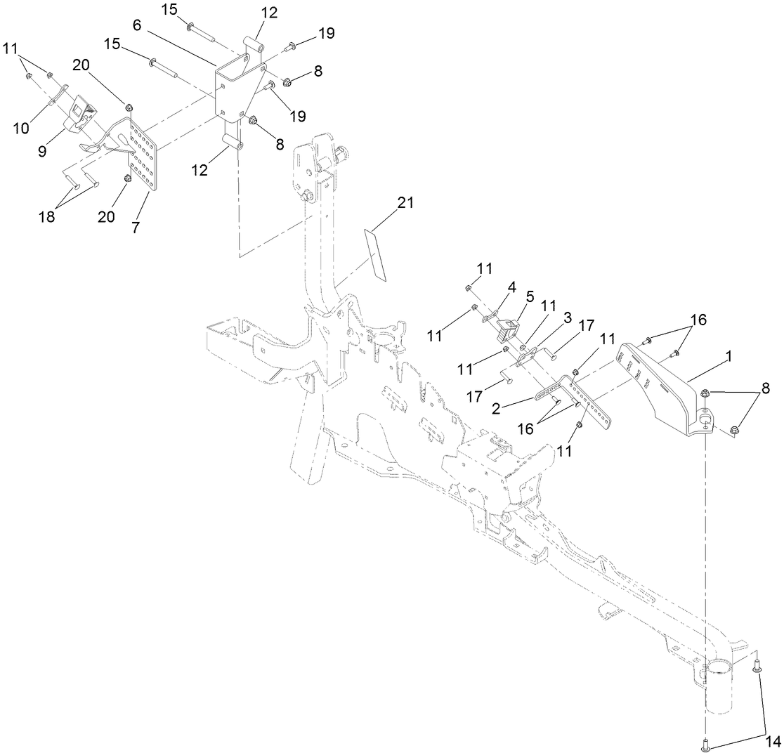 Trimmer Mount Kit Assembly No. 137-9769