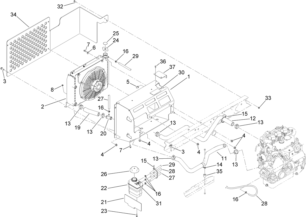 Cooling System Assembly