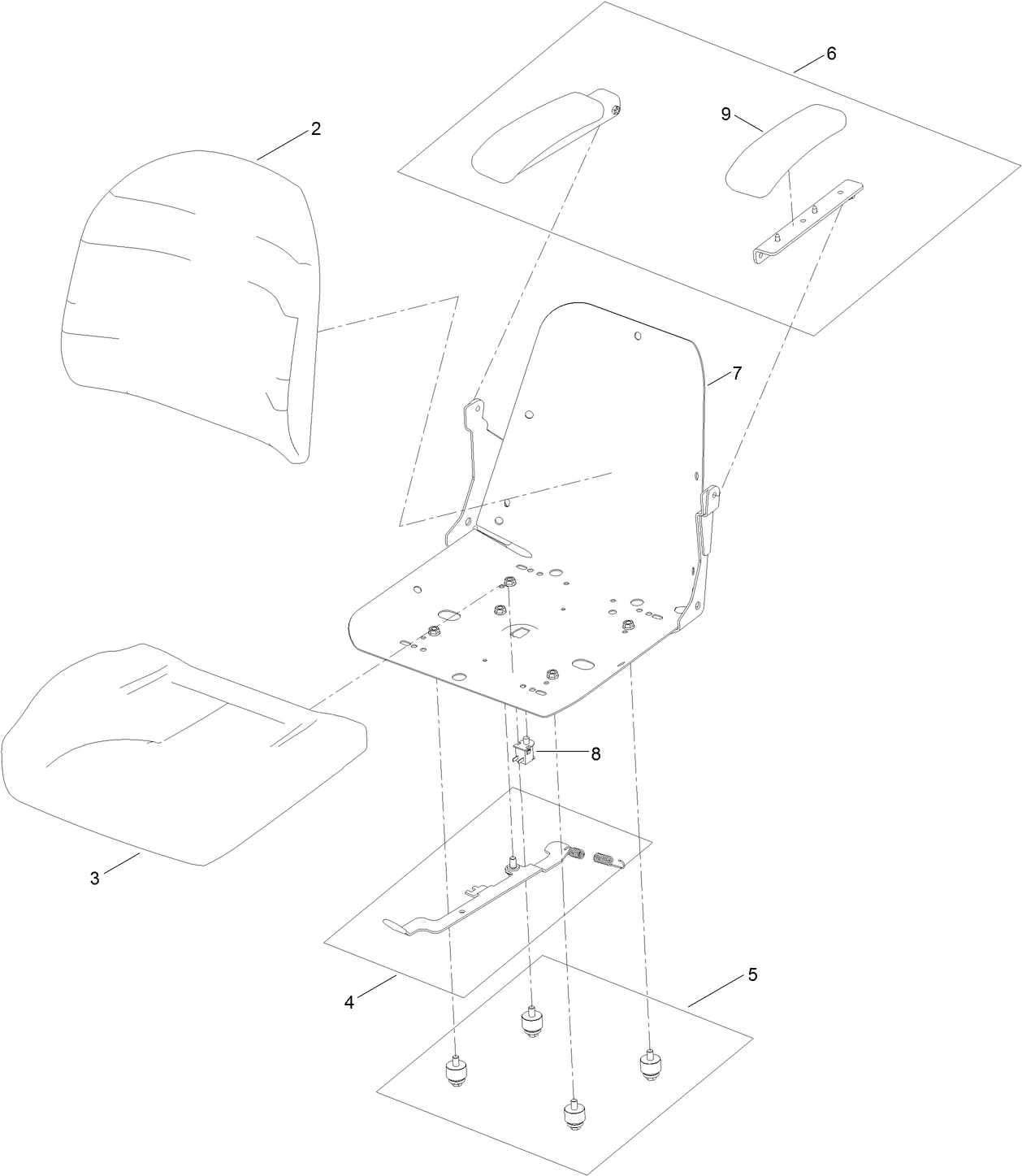 Seat Assembly No. 138-2556