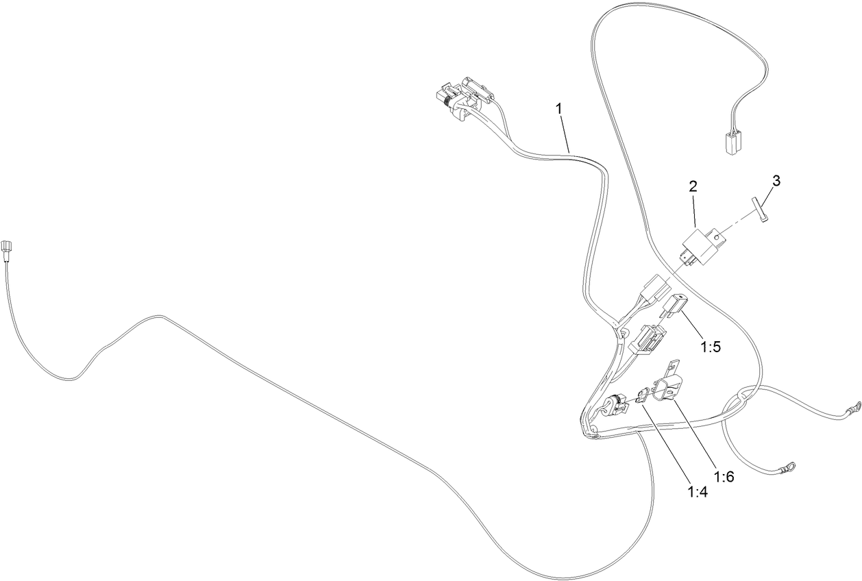 Power Harness Assembly No. 138-2996
