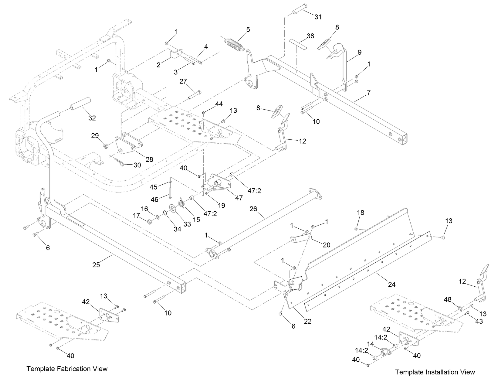 Manual Blade Assembly