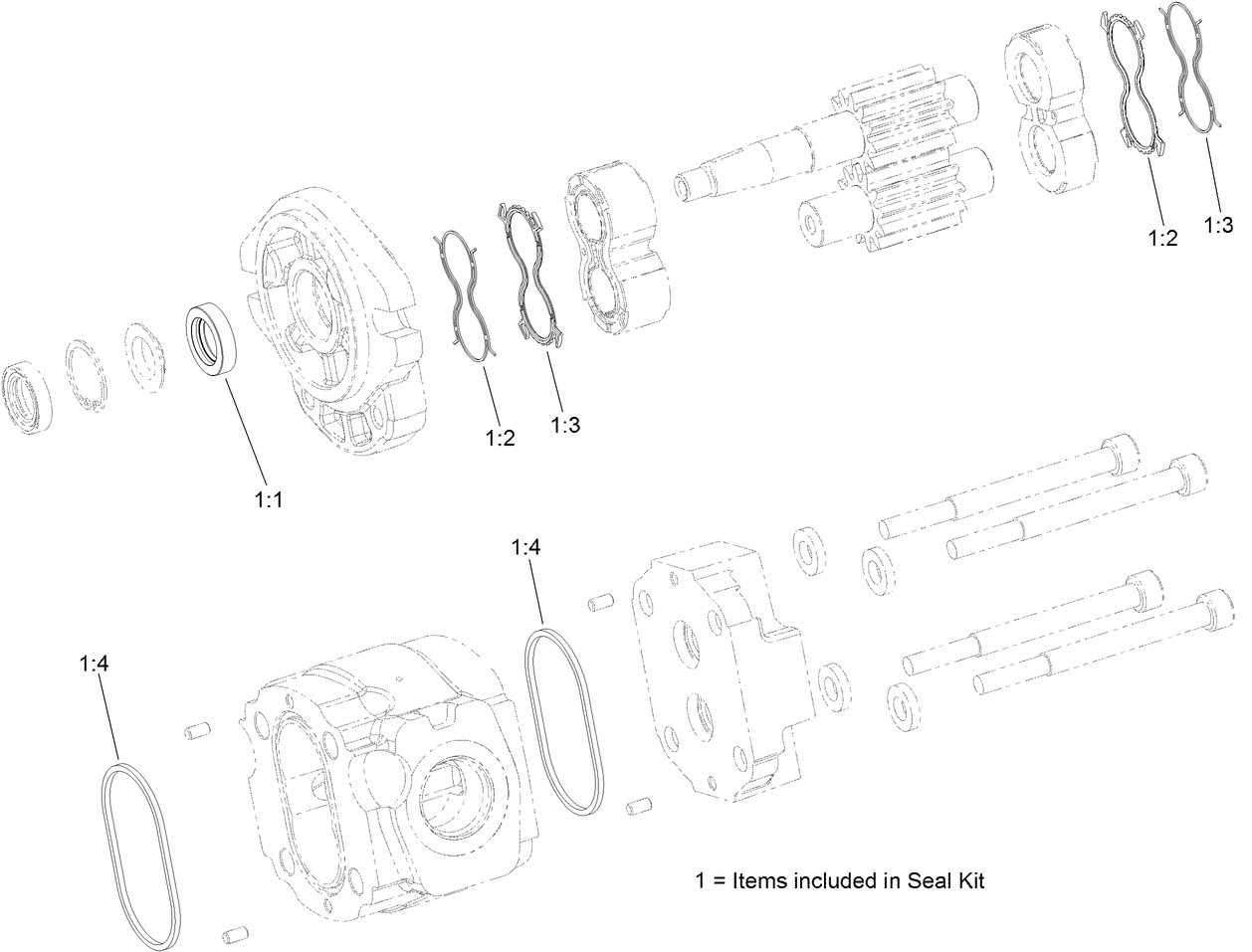 Hydraulic Motor Assembly No. 117-4769