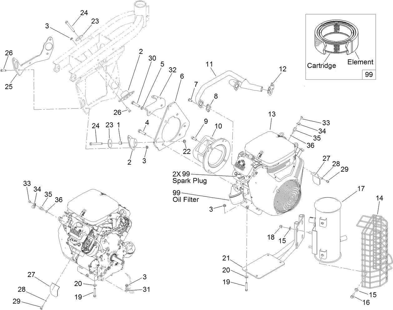 Engine Installation Assembly