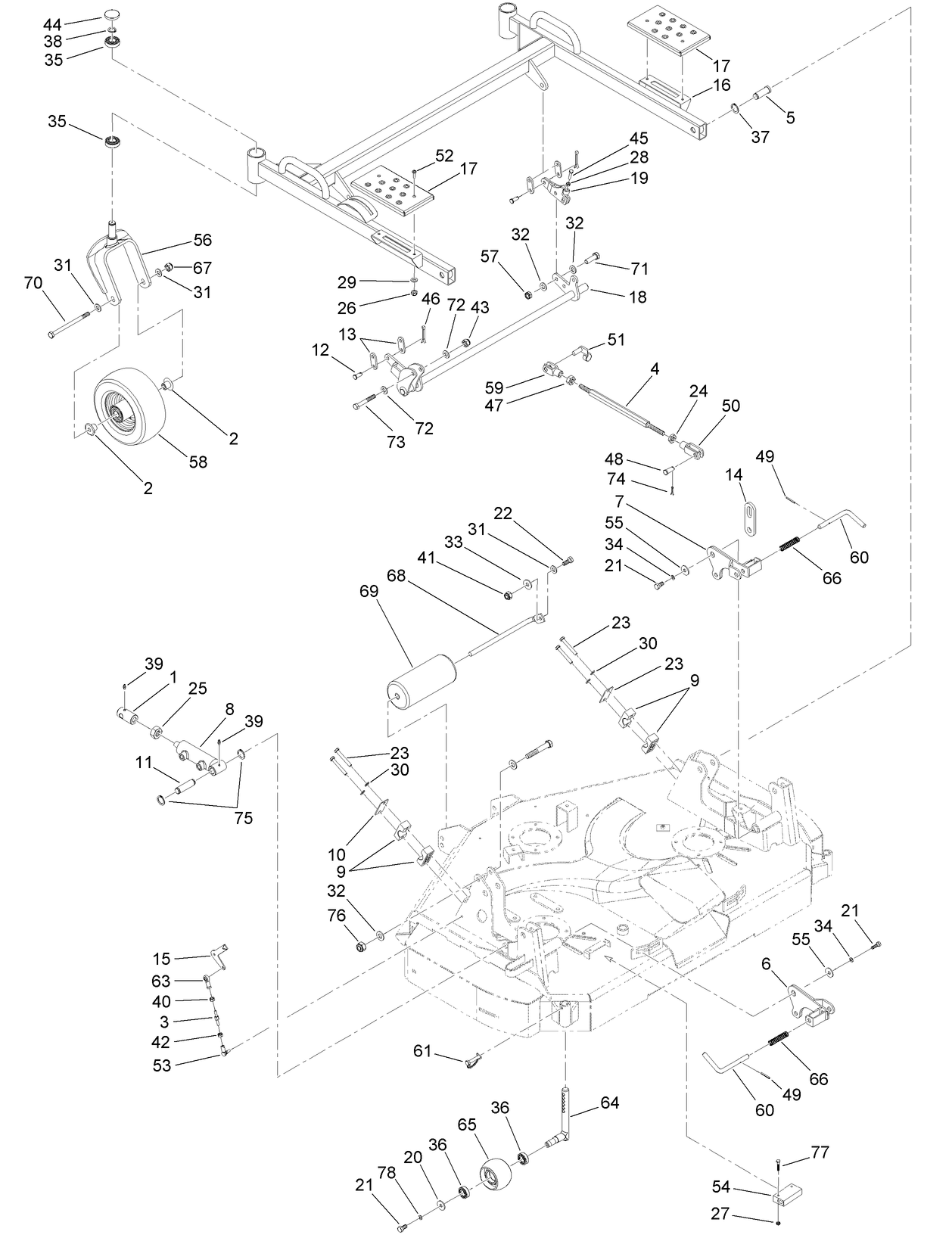 Flat Frame Assembly