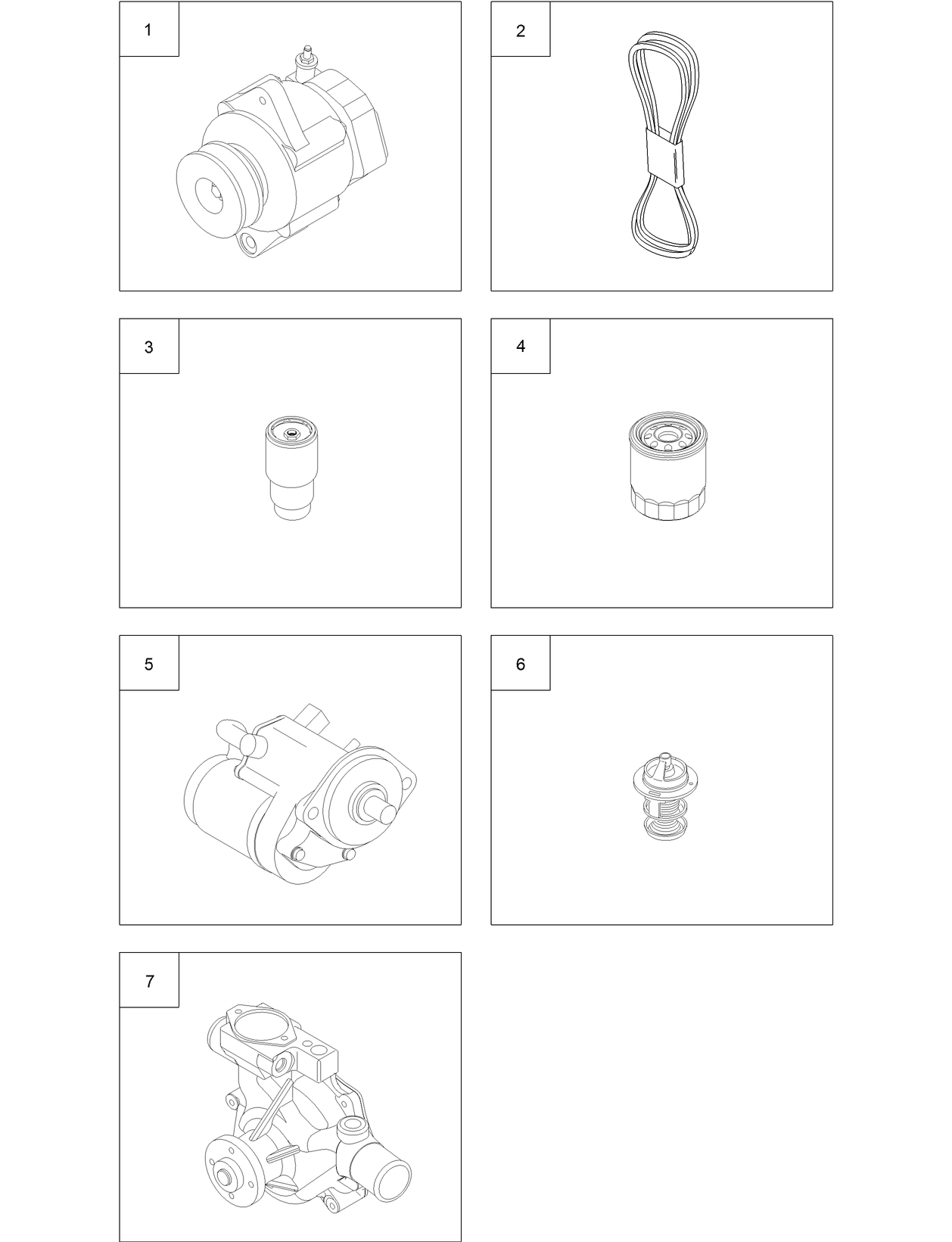 Engine Service Parts
