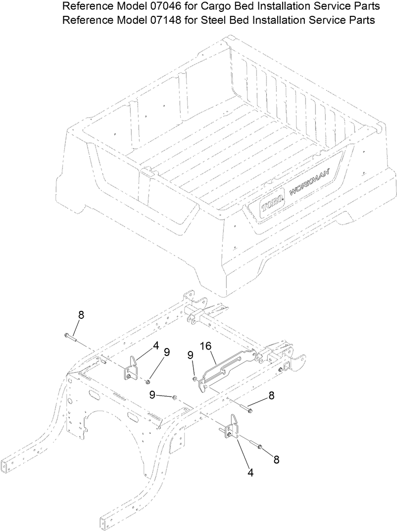 Cargo Bed Assembly