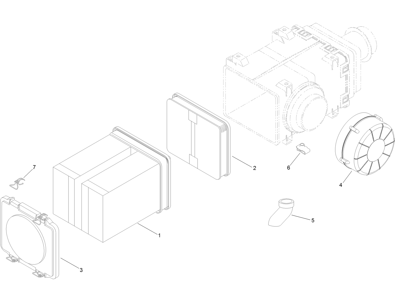 Air Cleaner Assembly No. 127-1844