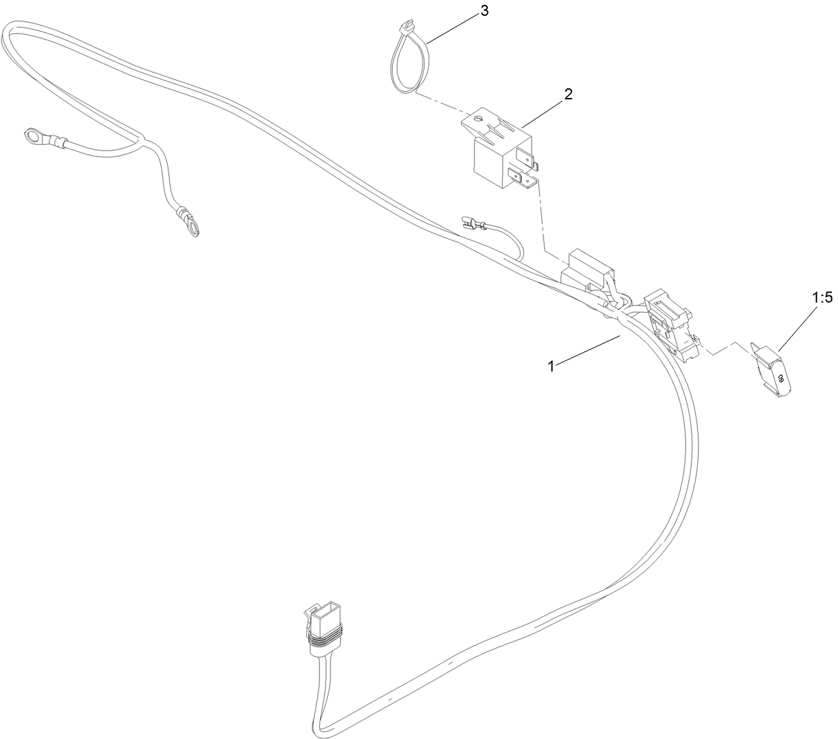 Power Harness Assembly No. 138-2999