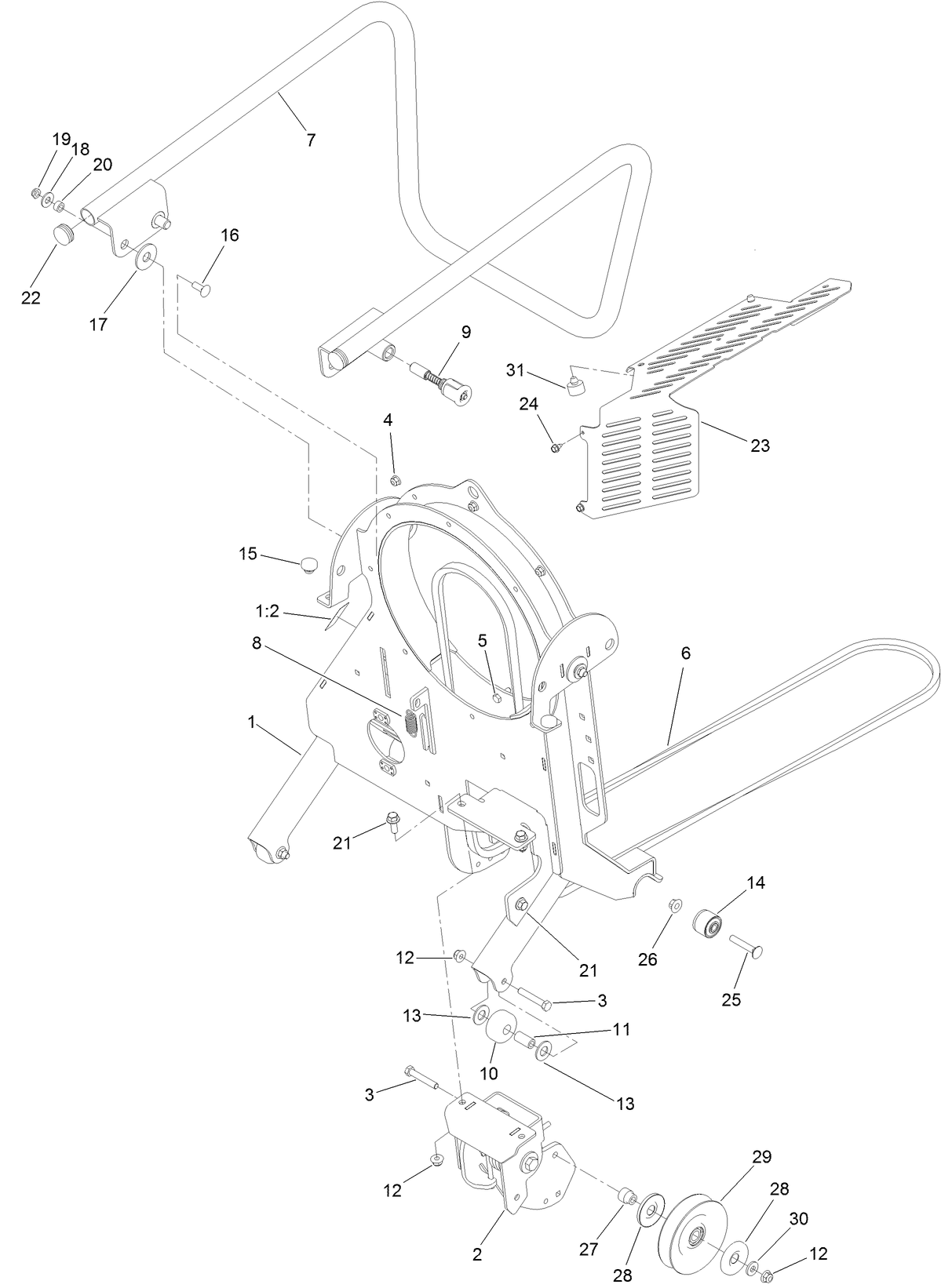 Blower Frame Assembly