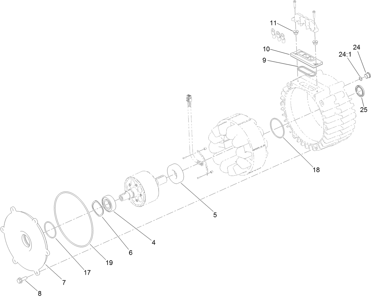 Generator Service Assembly No. 127-2578