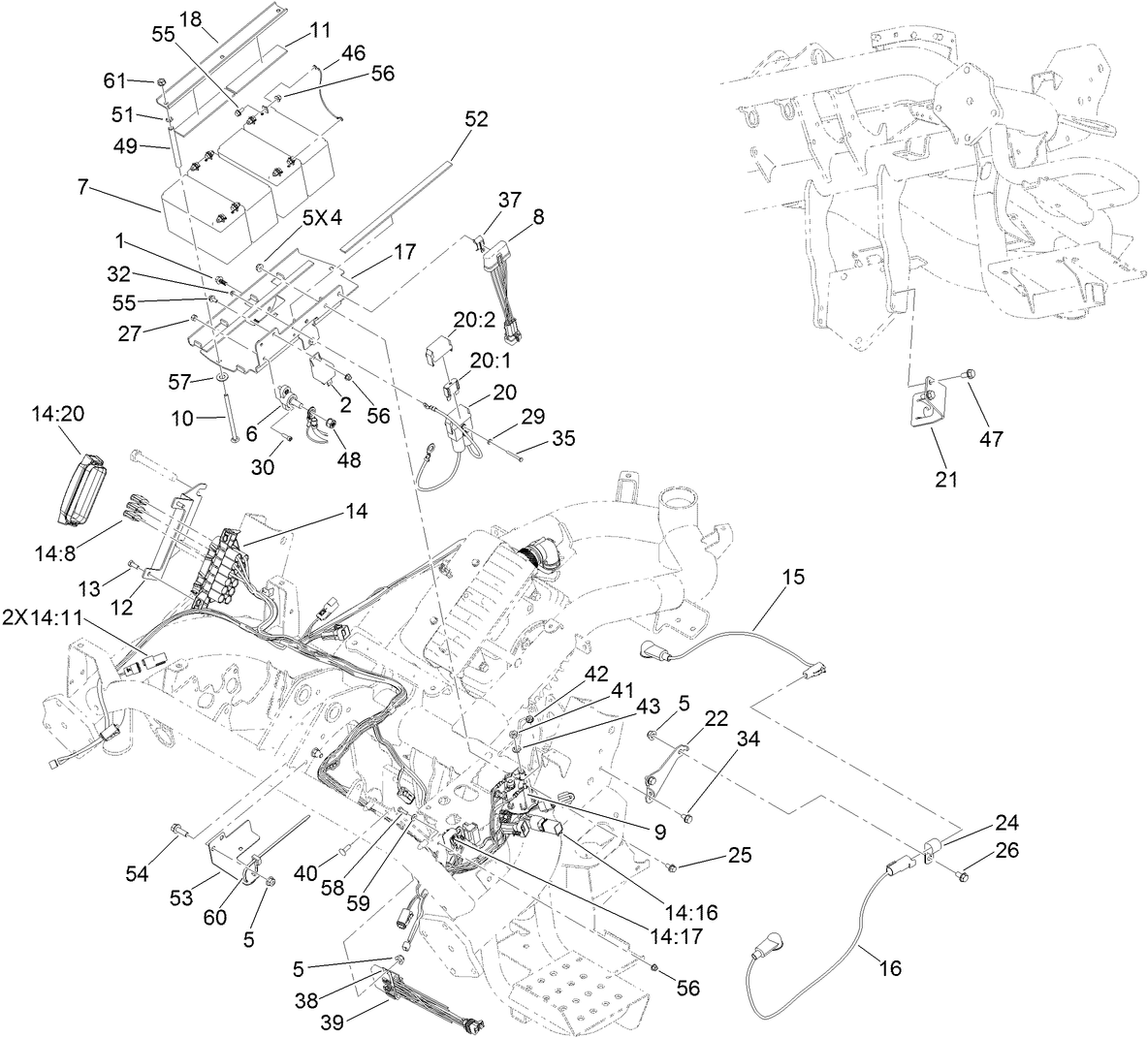 Electric Mow Battery Assembly