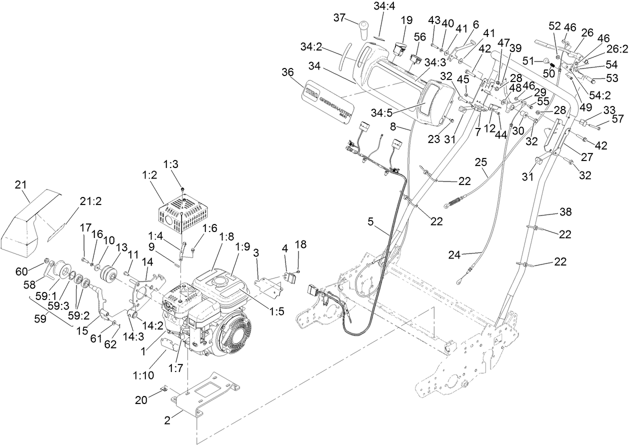 Engine Conversion Kit Assembly No. 130-6455