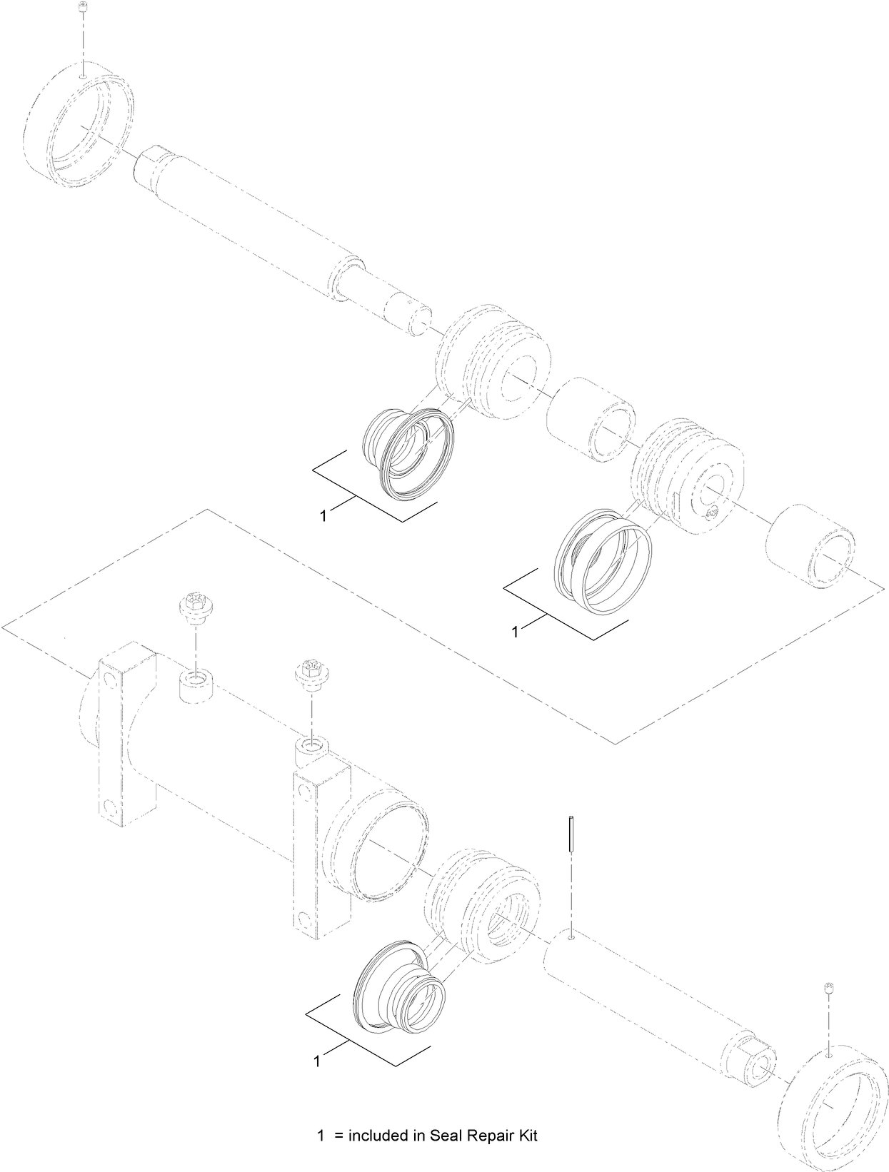 Hydraulic Cylinder Assembly No. 133-4864