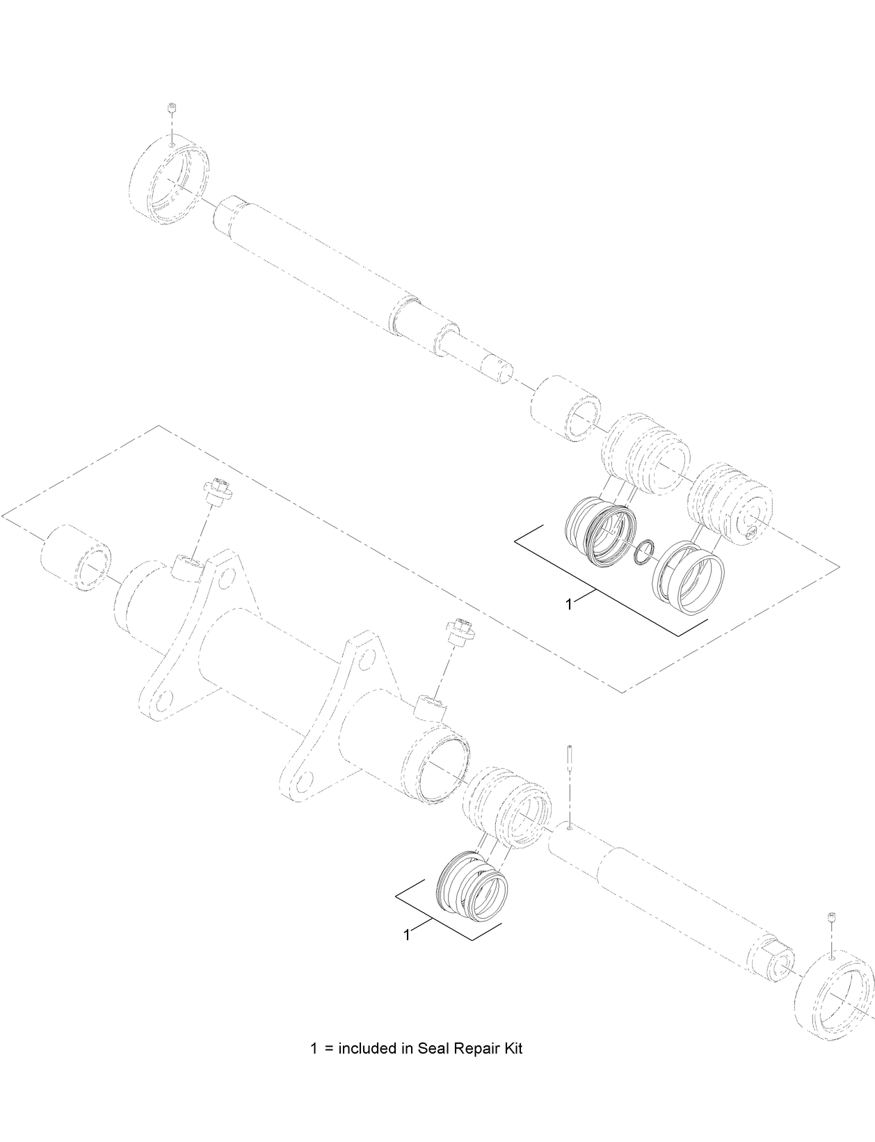 Hydraulic Cylinder Assembly No. 133-4863