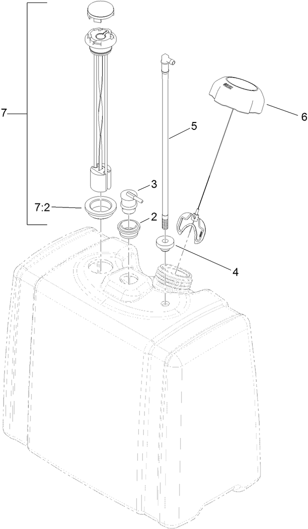 Fuel Tank Assembly No. 115-9048