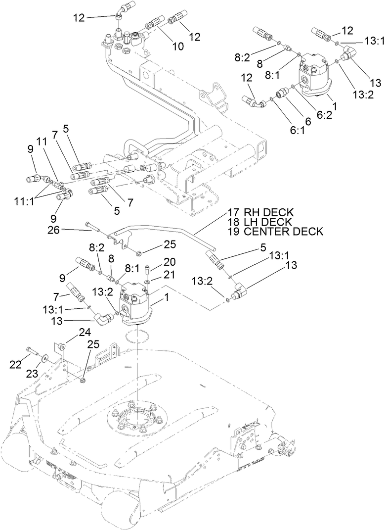 Rotary Motor and Cutting Unit Assembly