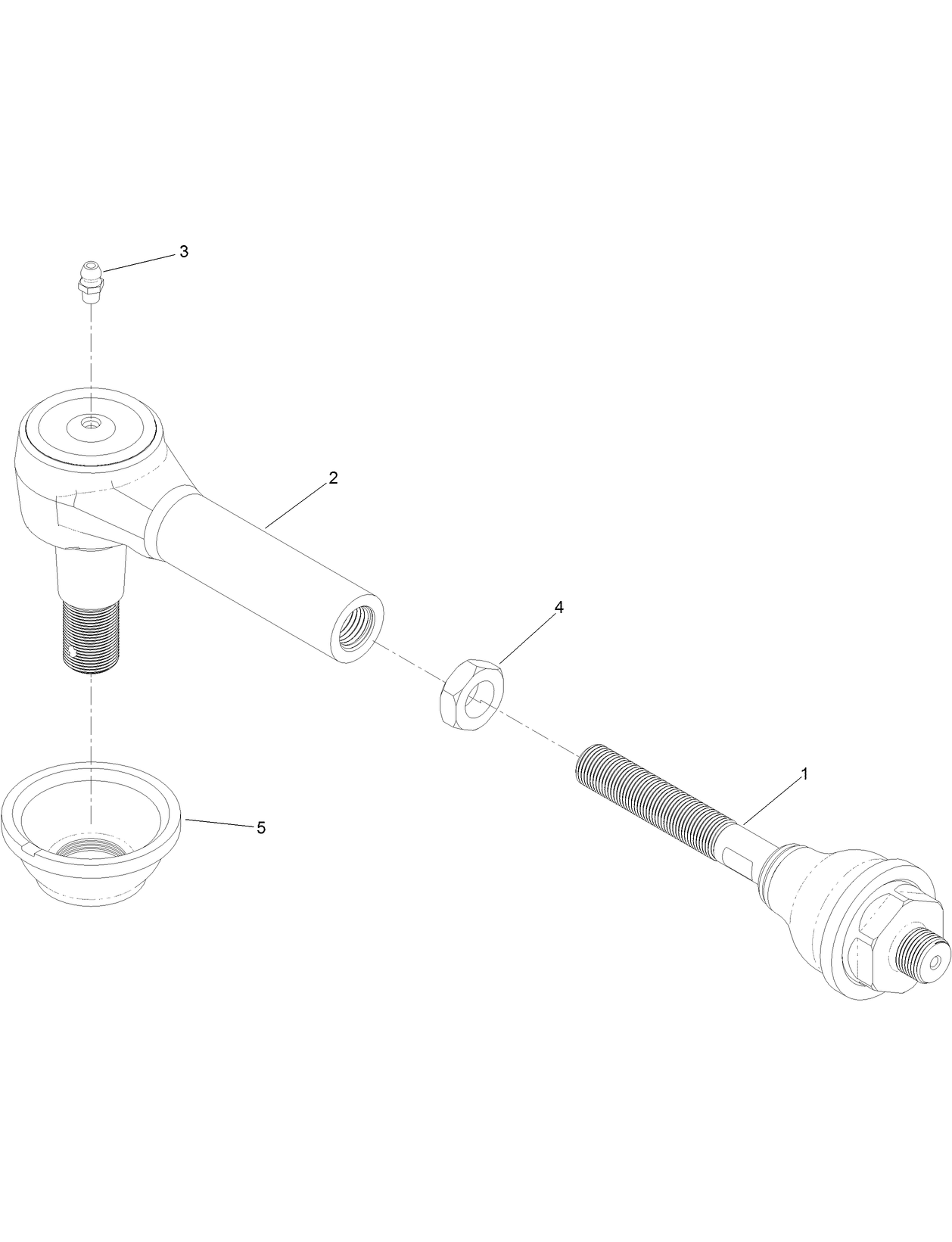 Tie Rod Assembly No. 133-4760