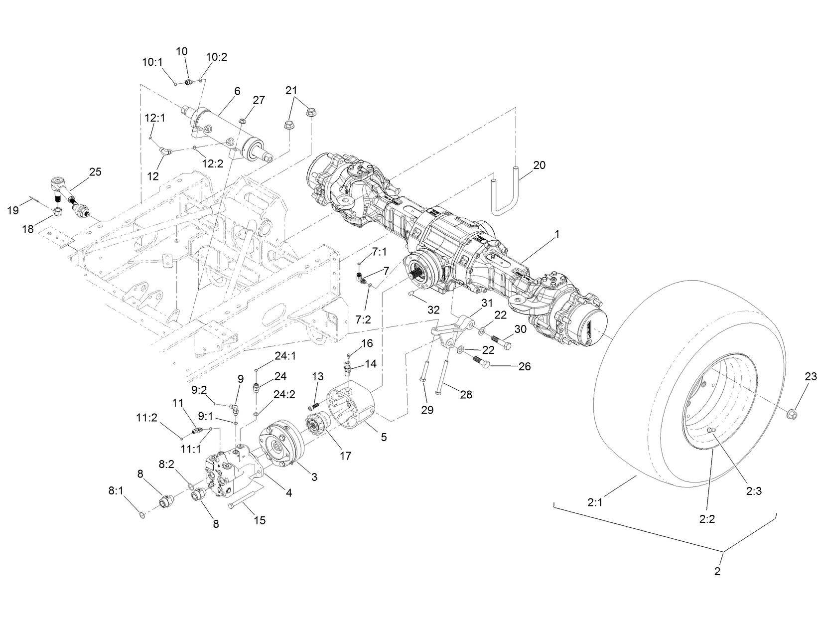 Rear Axle Assembly
