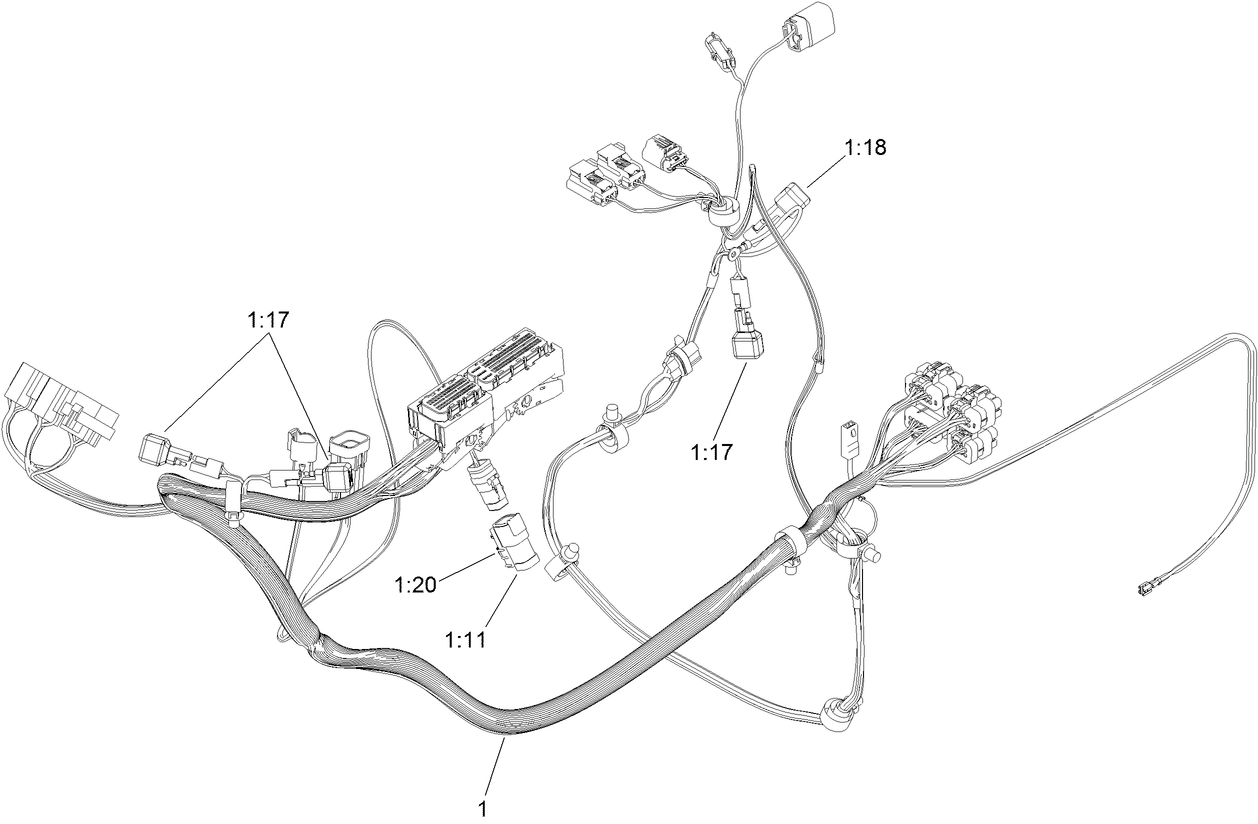 Engine Wire Harness Assembly