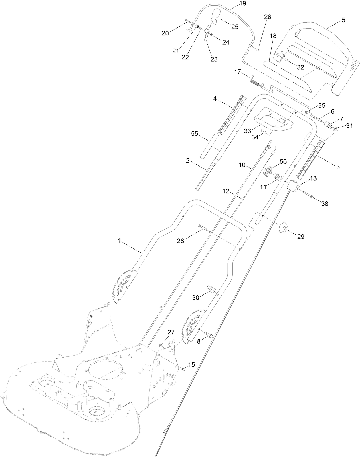 Handle and Electrical Assembly