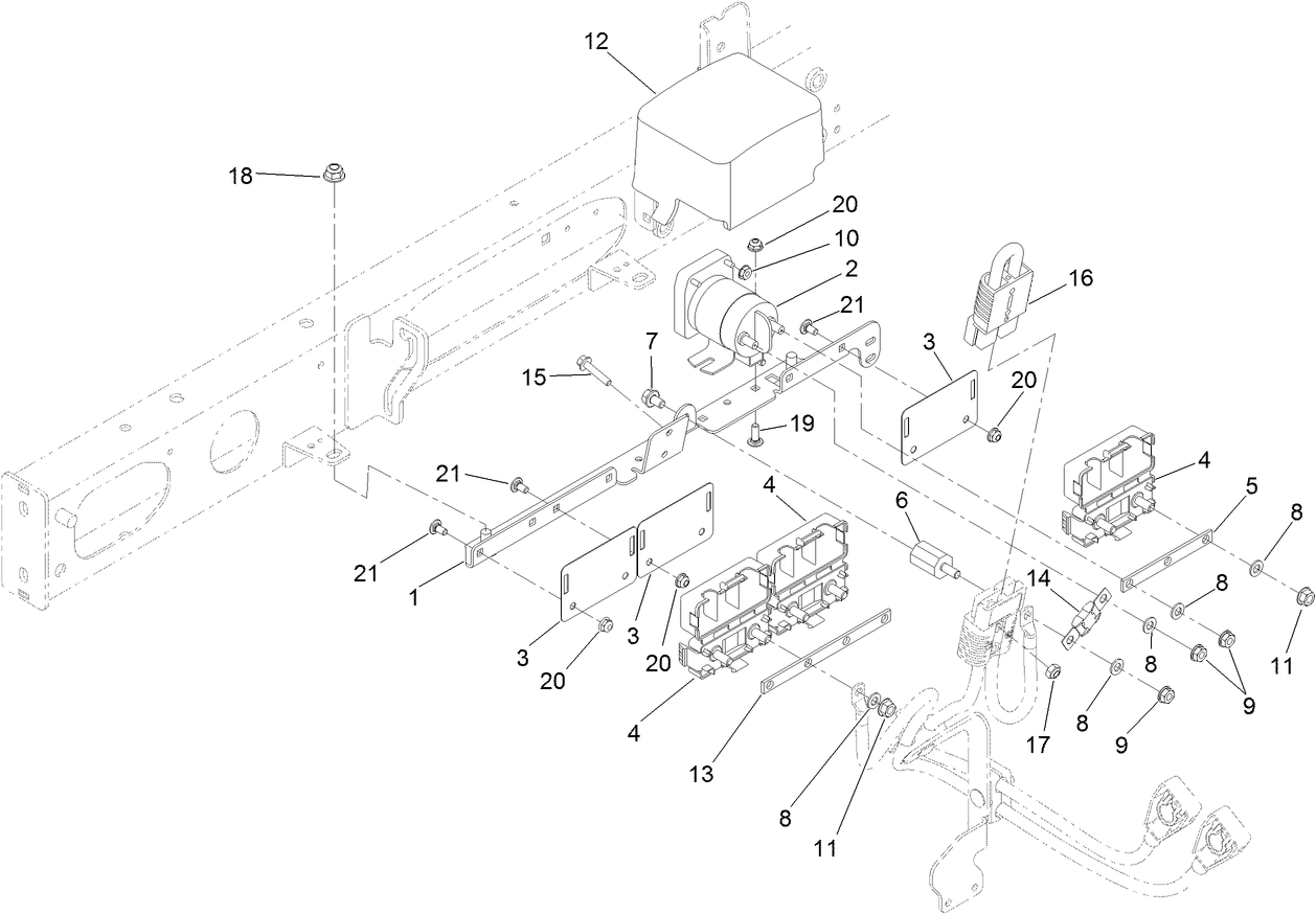 48 Volt Contactor Assembly