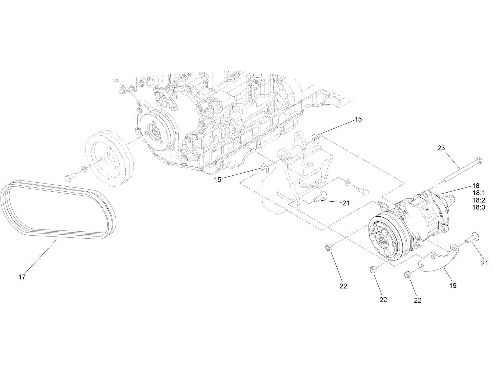 A/C Compressor Assembly
