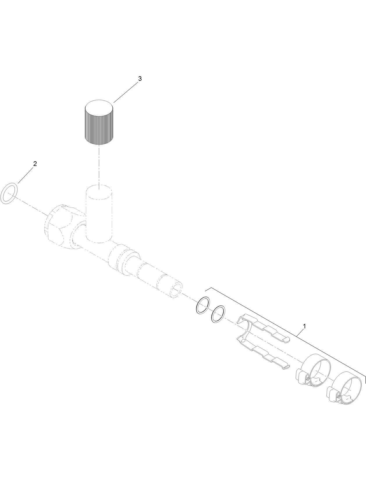 Straight Female Fitting Assembly No. 130-5757