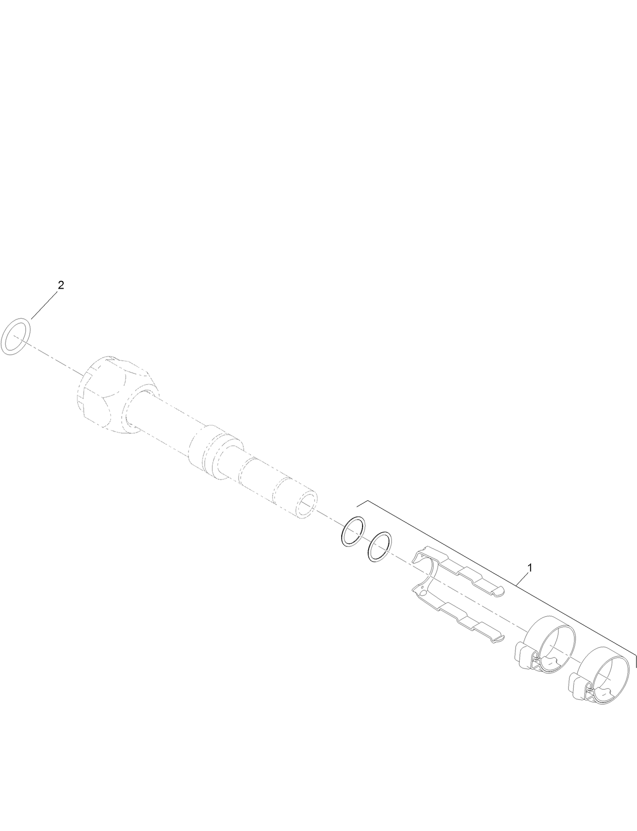 Straight Female Fitting Assembly No. 130-2962