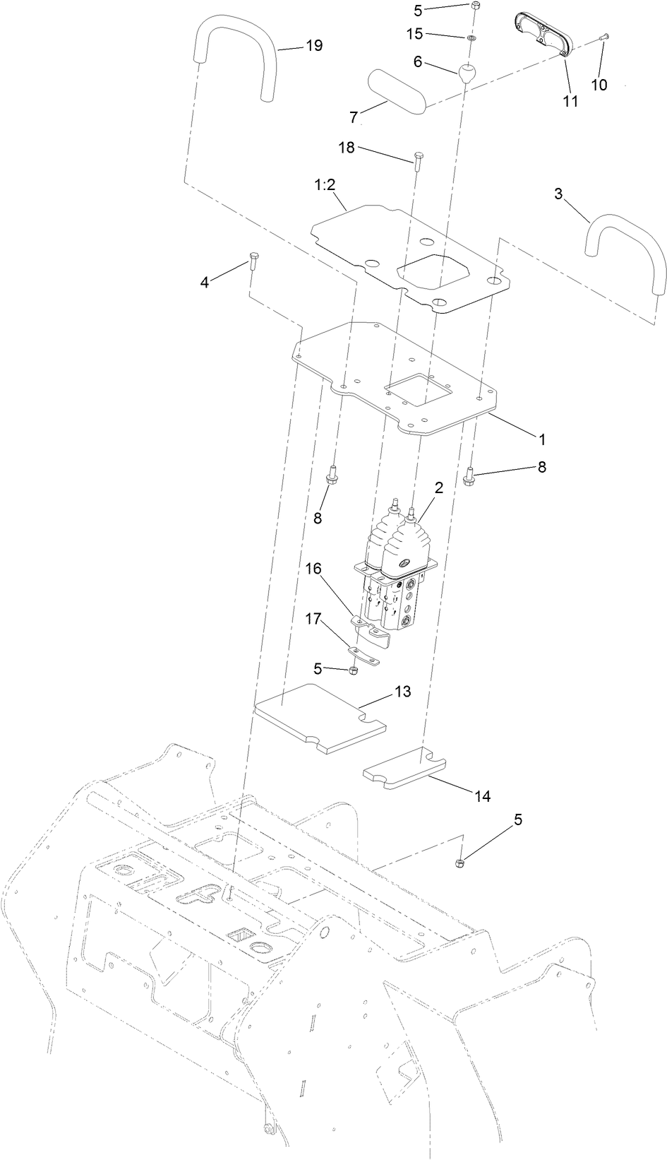Control Valve and Reference Bar Assembly