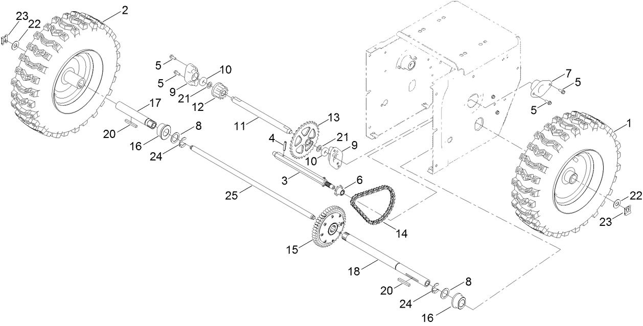 Autoturn Drive Assembly