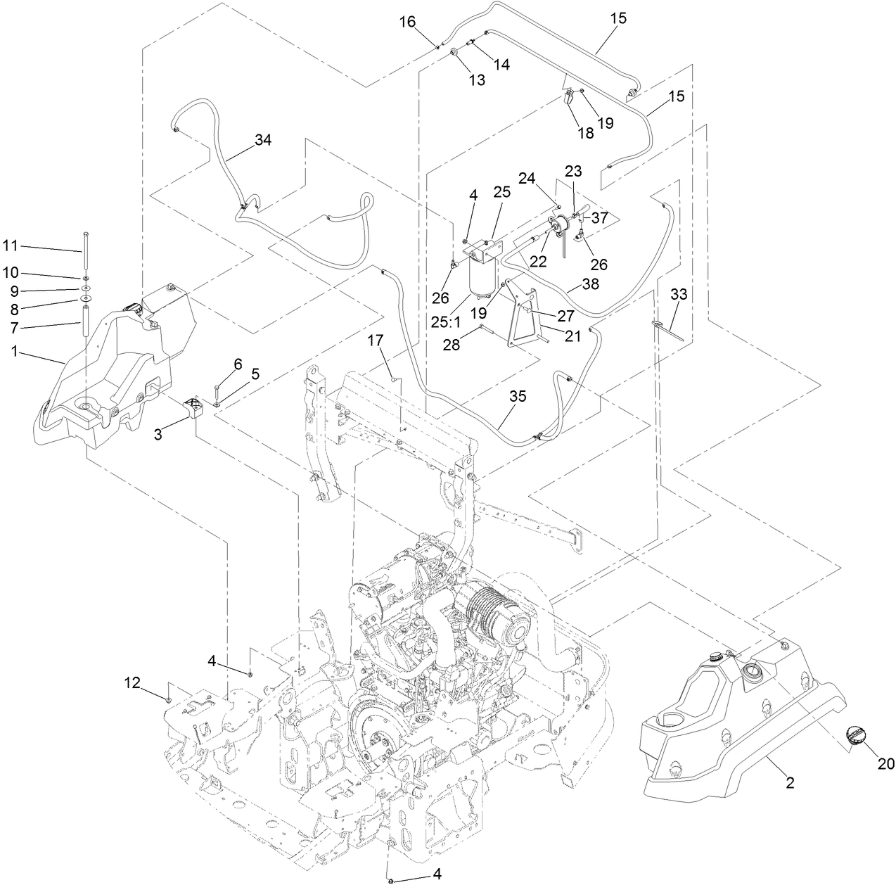 Fuel System Assembly