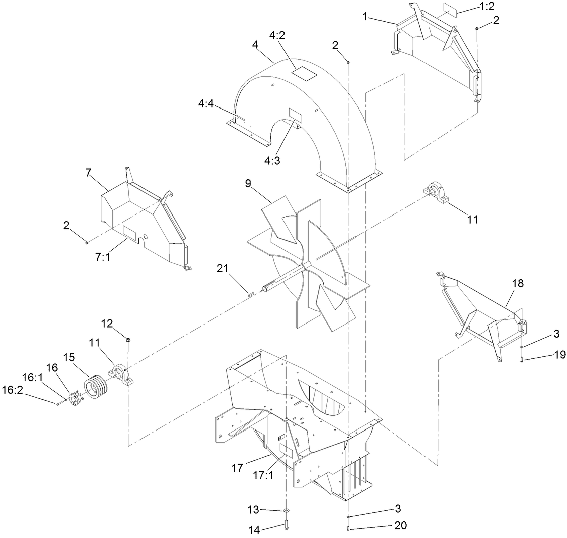 Housing and Impeller Assembly
