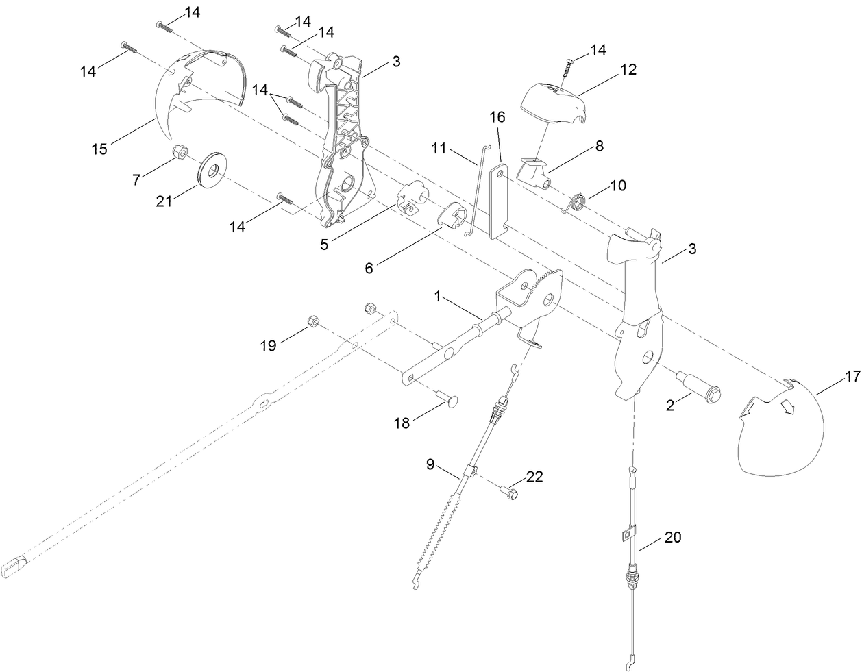 Chute Control Assembly