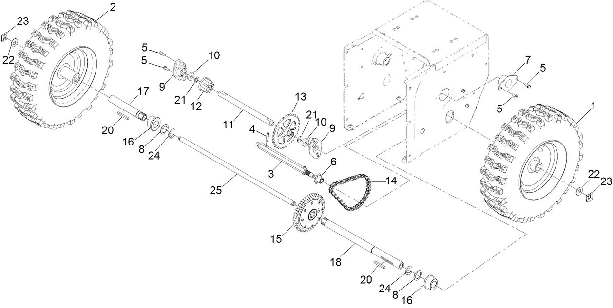 Autoturn Drive Assembly
