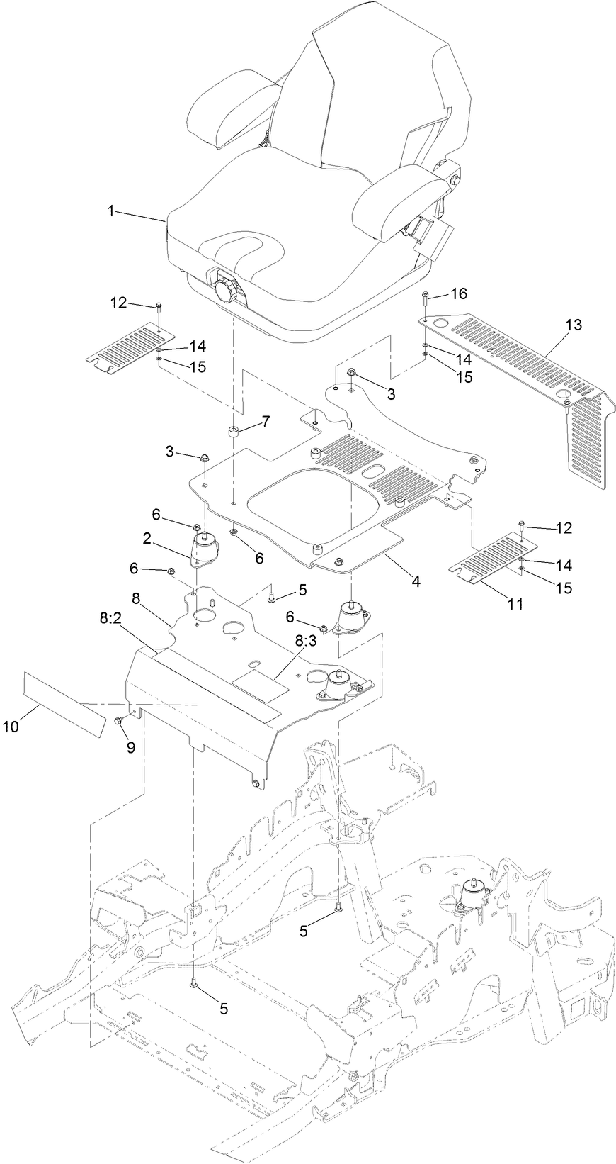 Seat Mounting Assembly