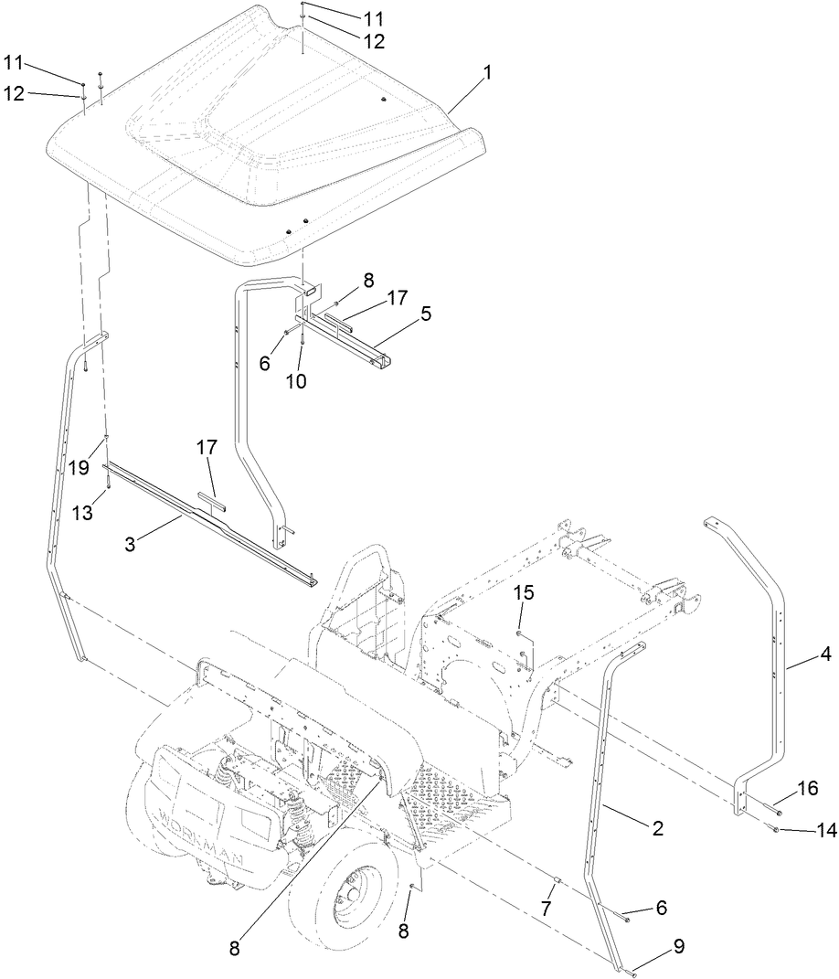 2 Person Canopy Assembly