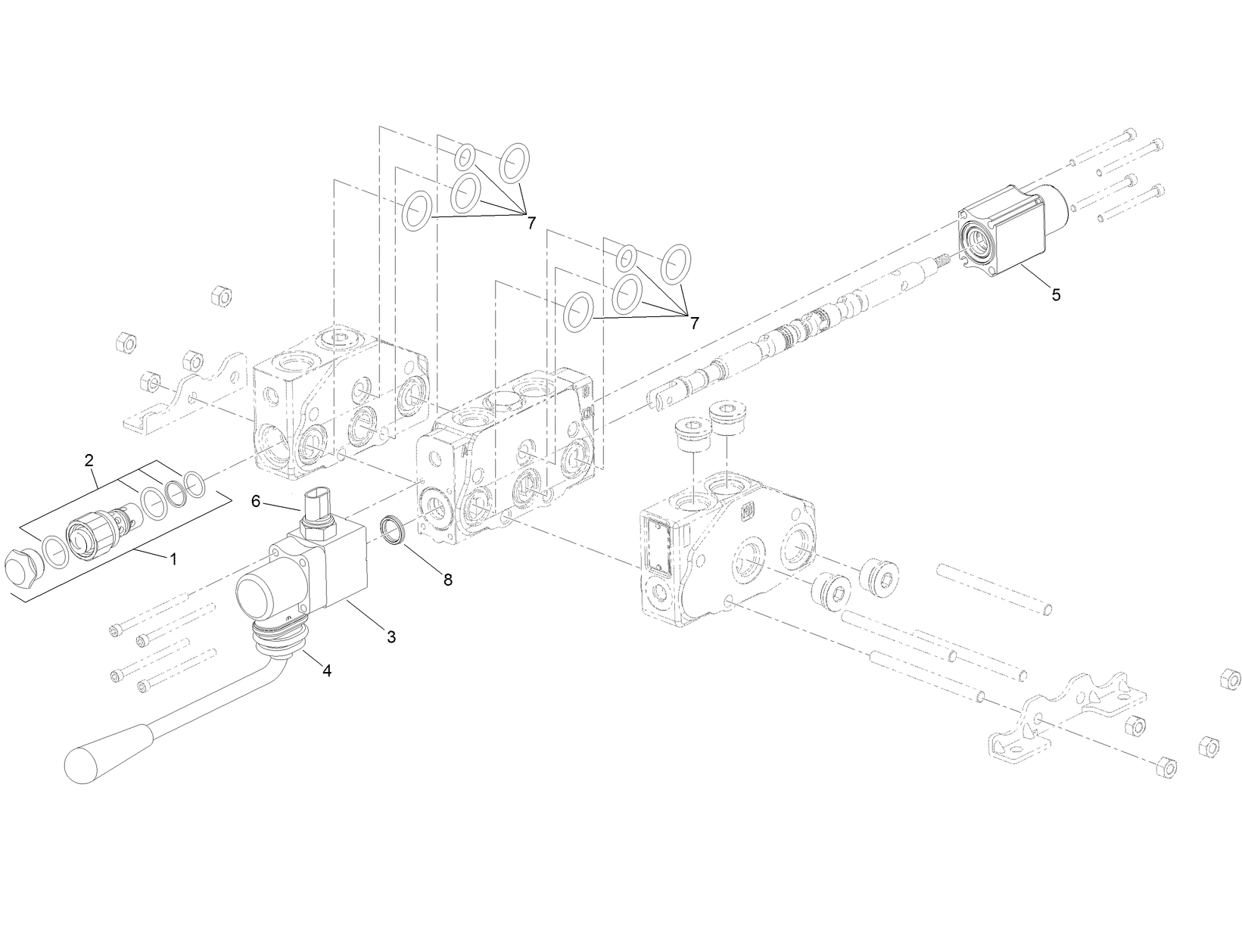 Hydraulic Valve Assembly No. 131-5637