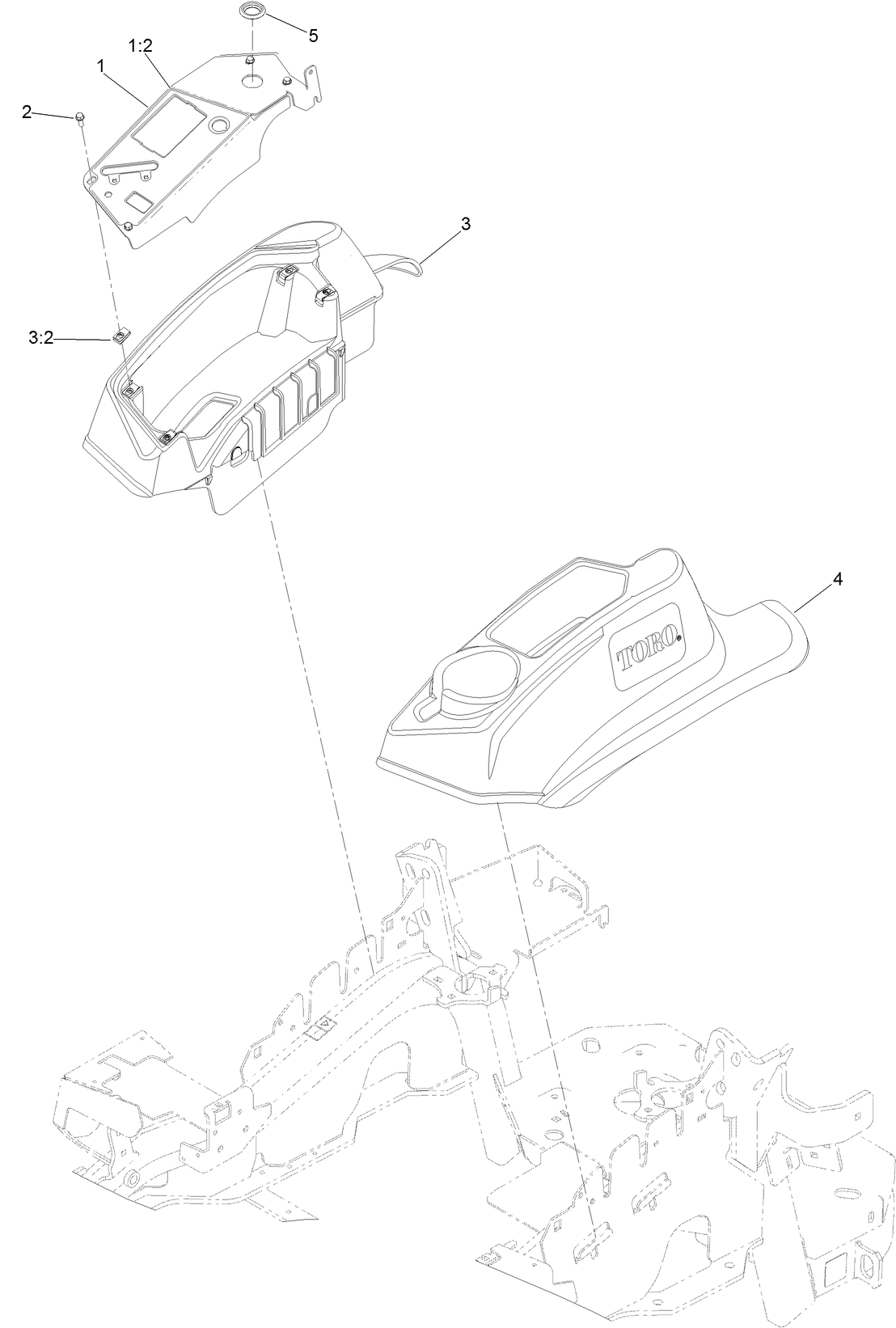 Console and Control Panel Assembly