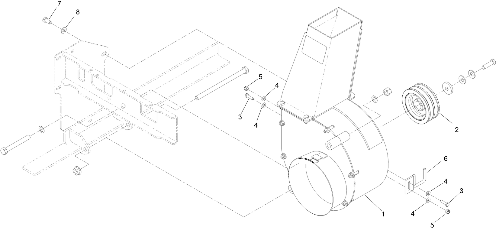 Blower Mounting Assembly