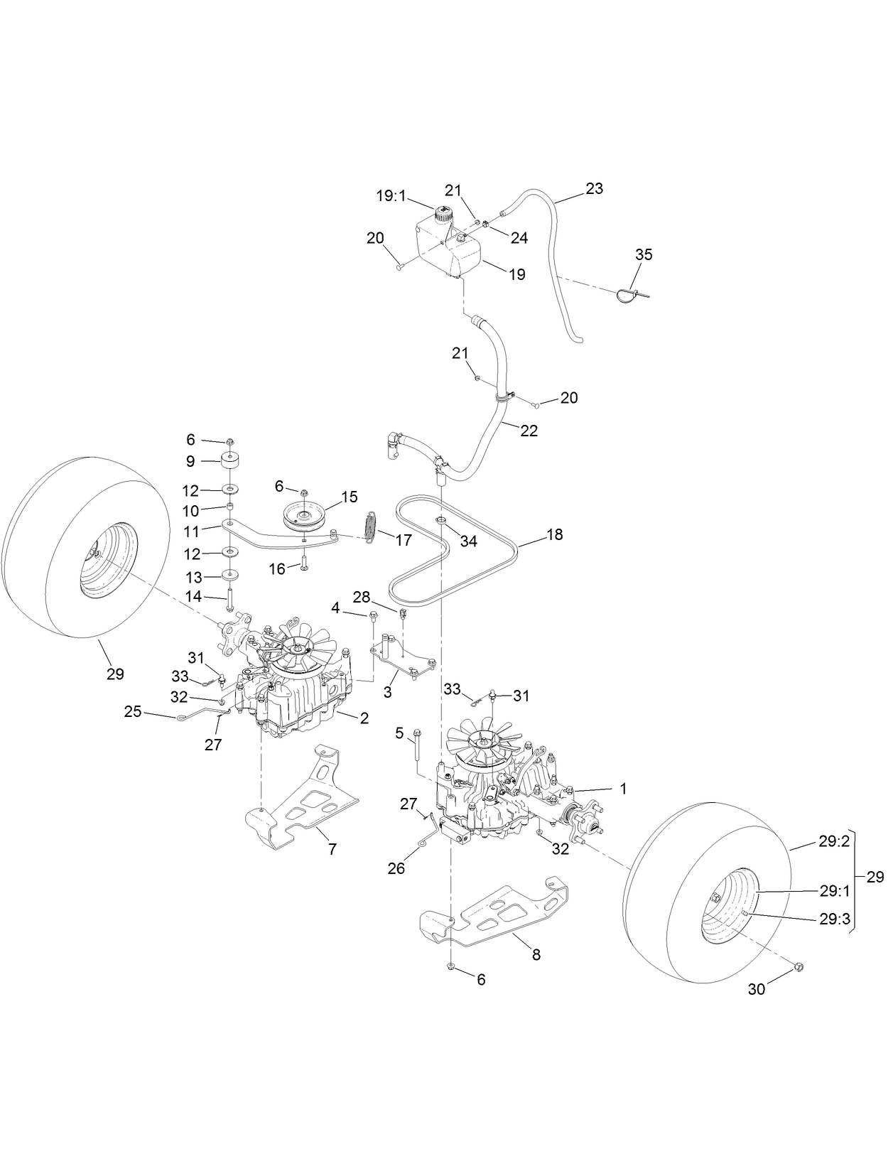 Ground Drive Assembly