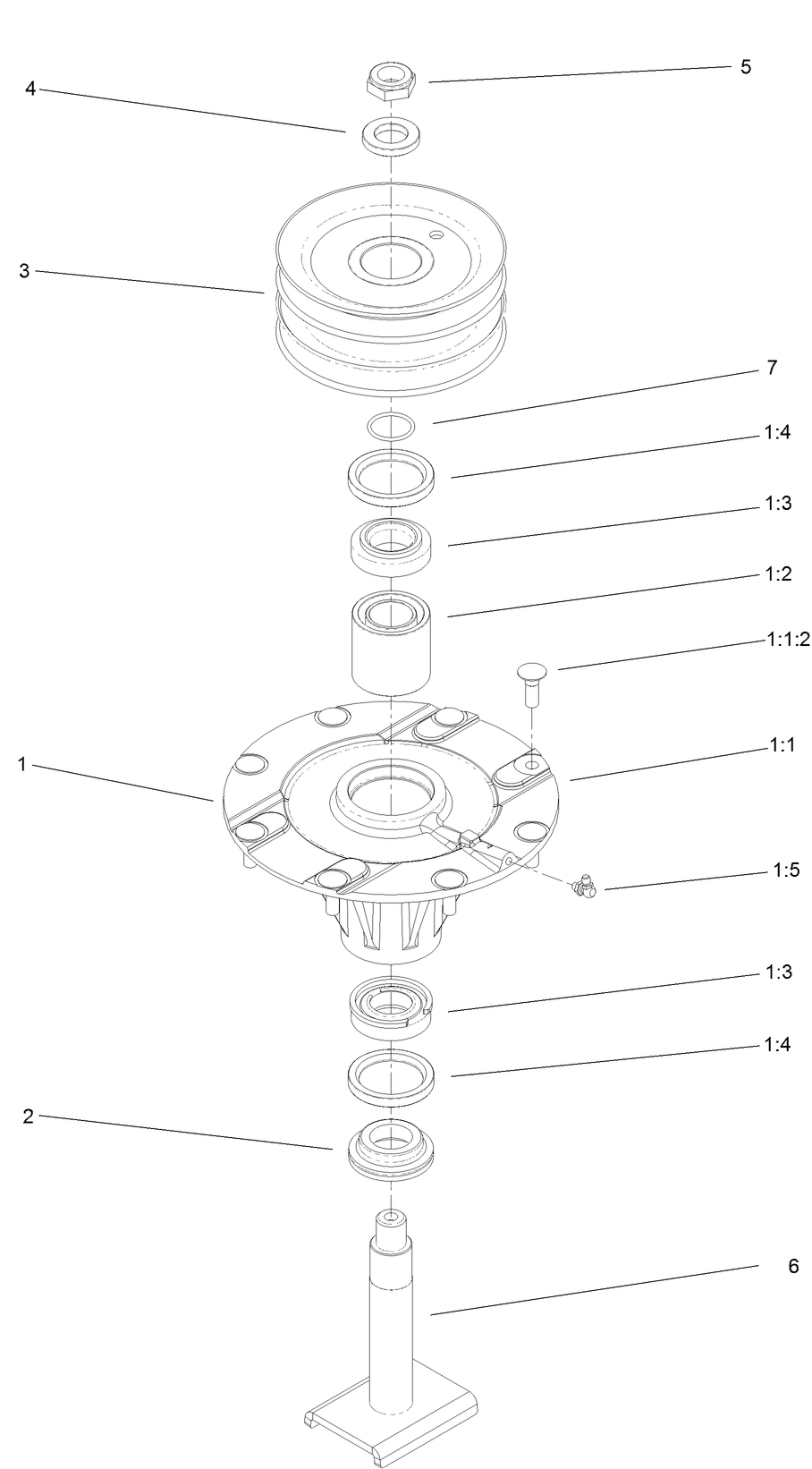 Double Spindle Assembly No. 137-3541